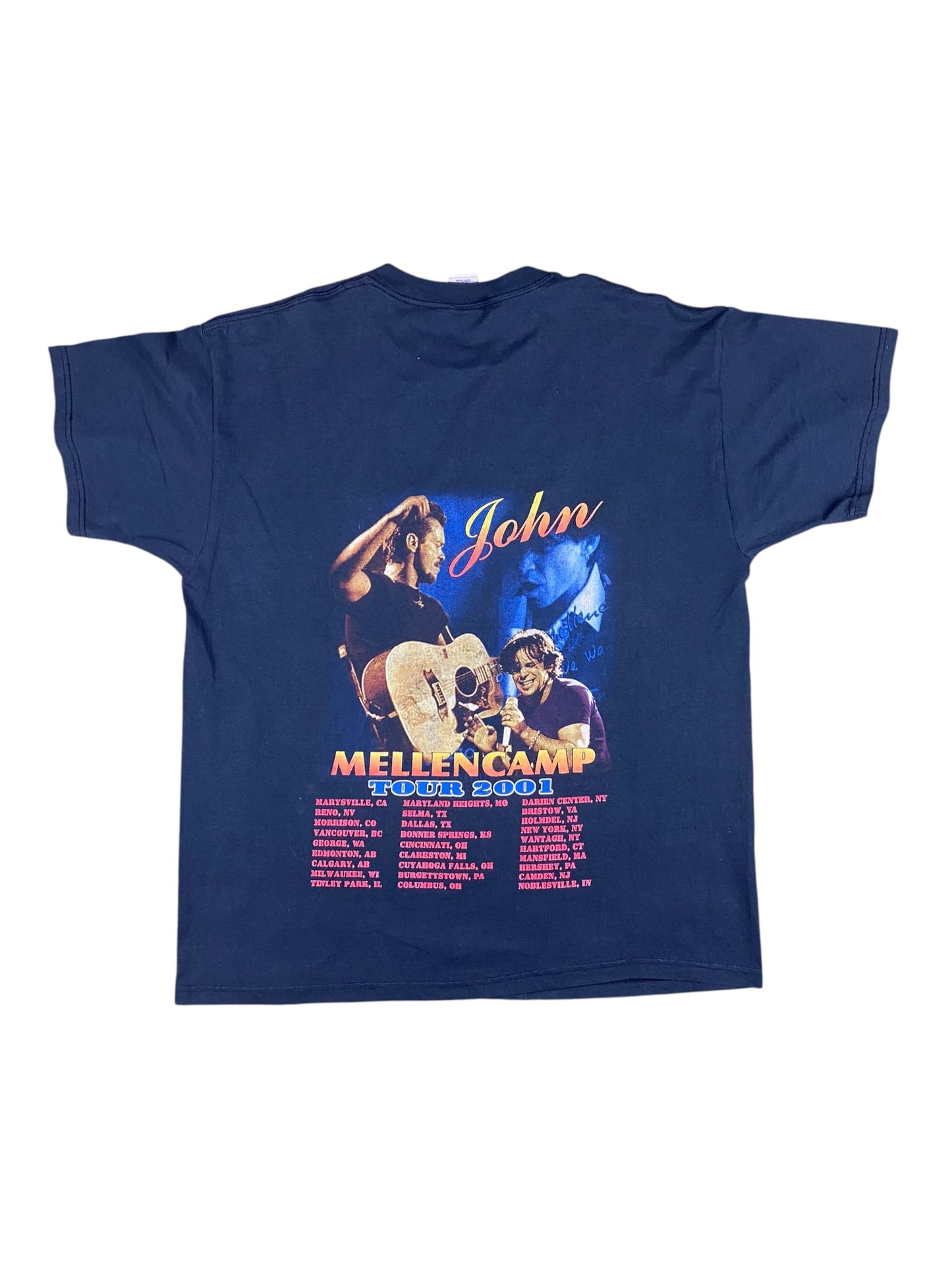 John Mellencamp Rap tee 2001