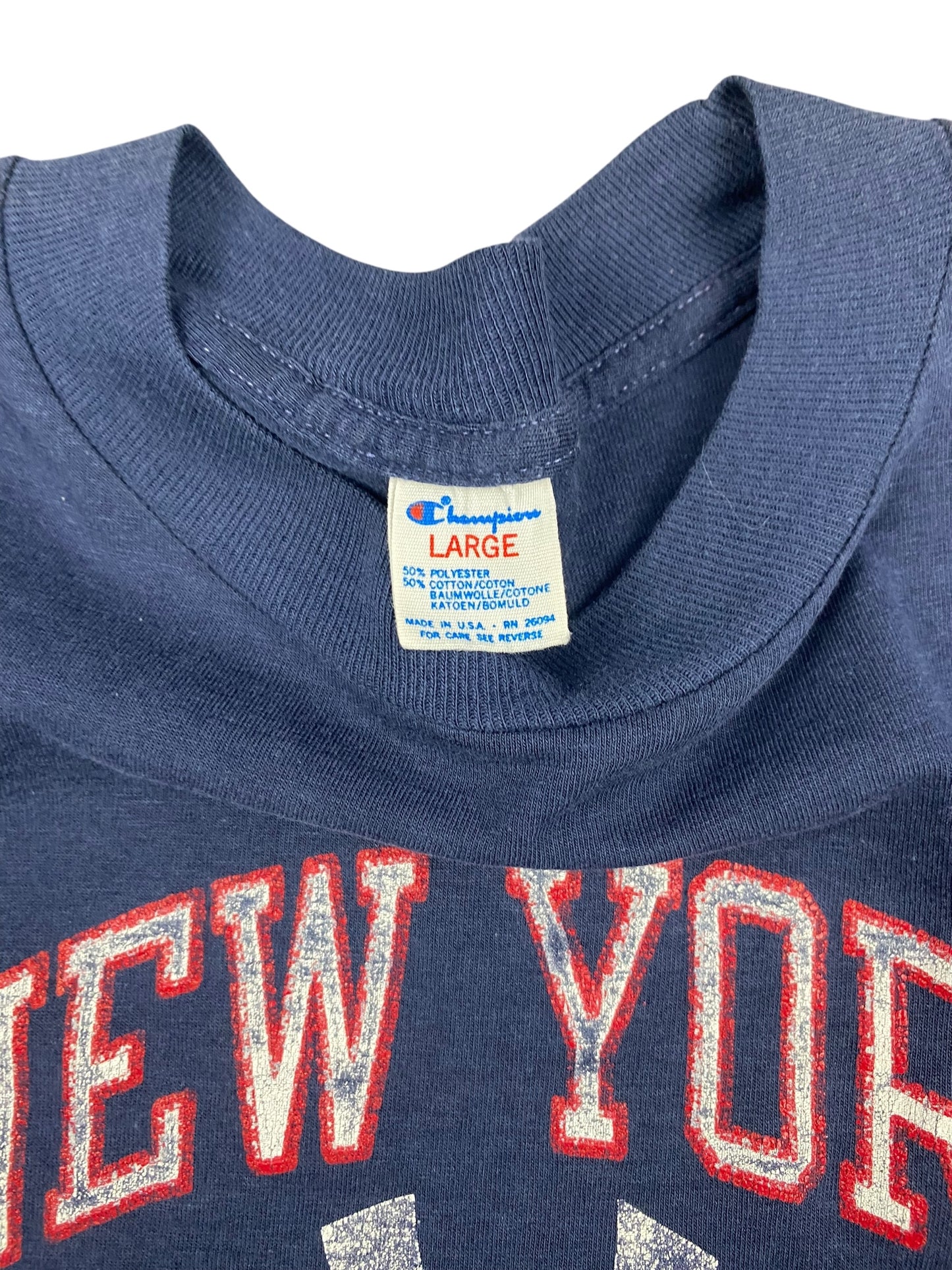 New York 80s Champion tee