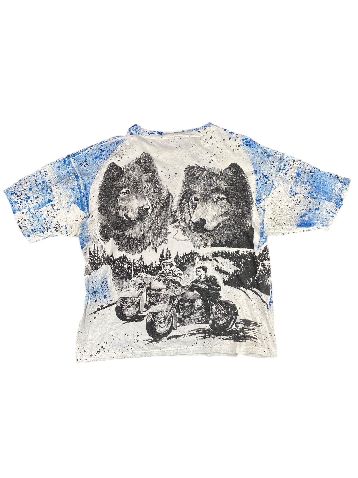 Lobos de la Motocicleta 90s vintage tee