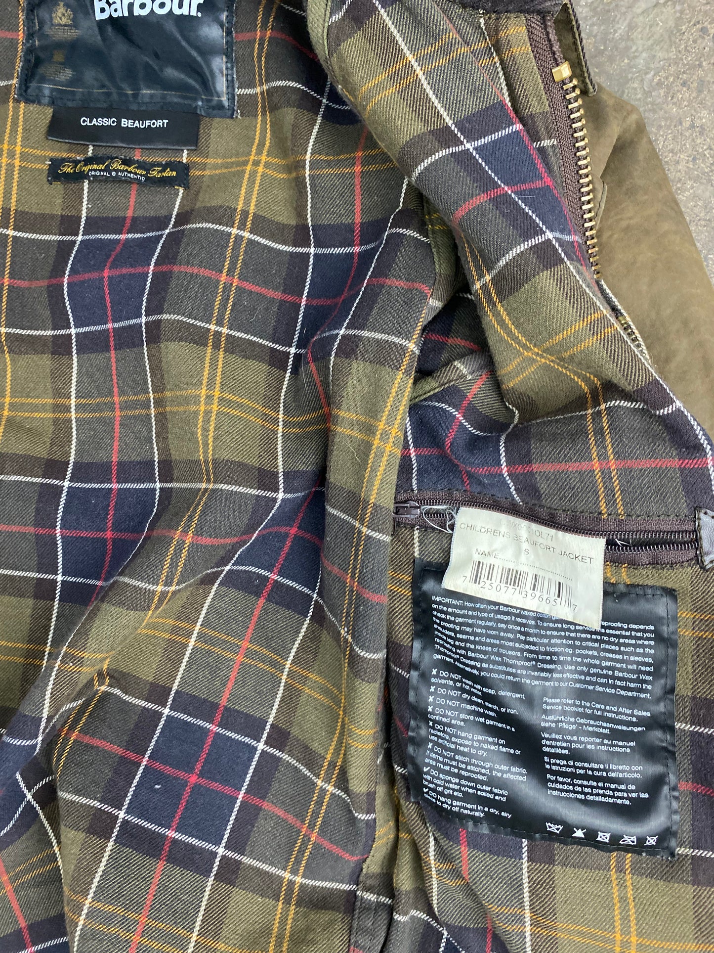 Barbour niñ@ Jacket