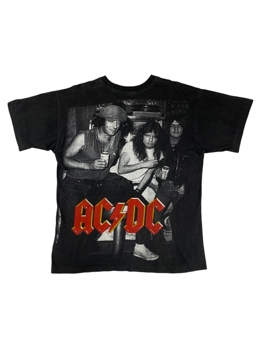 AC/DC euro bootleg 90s vintage tee