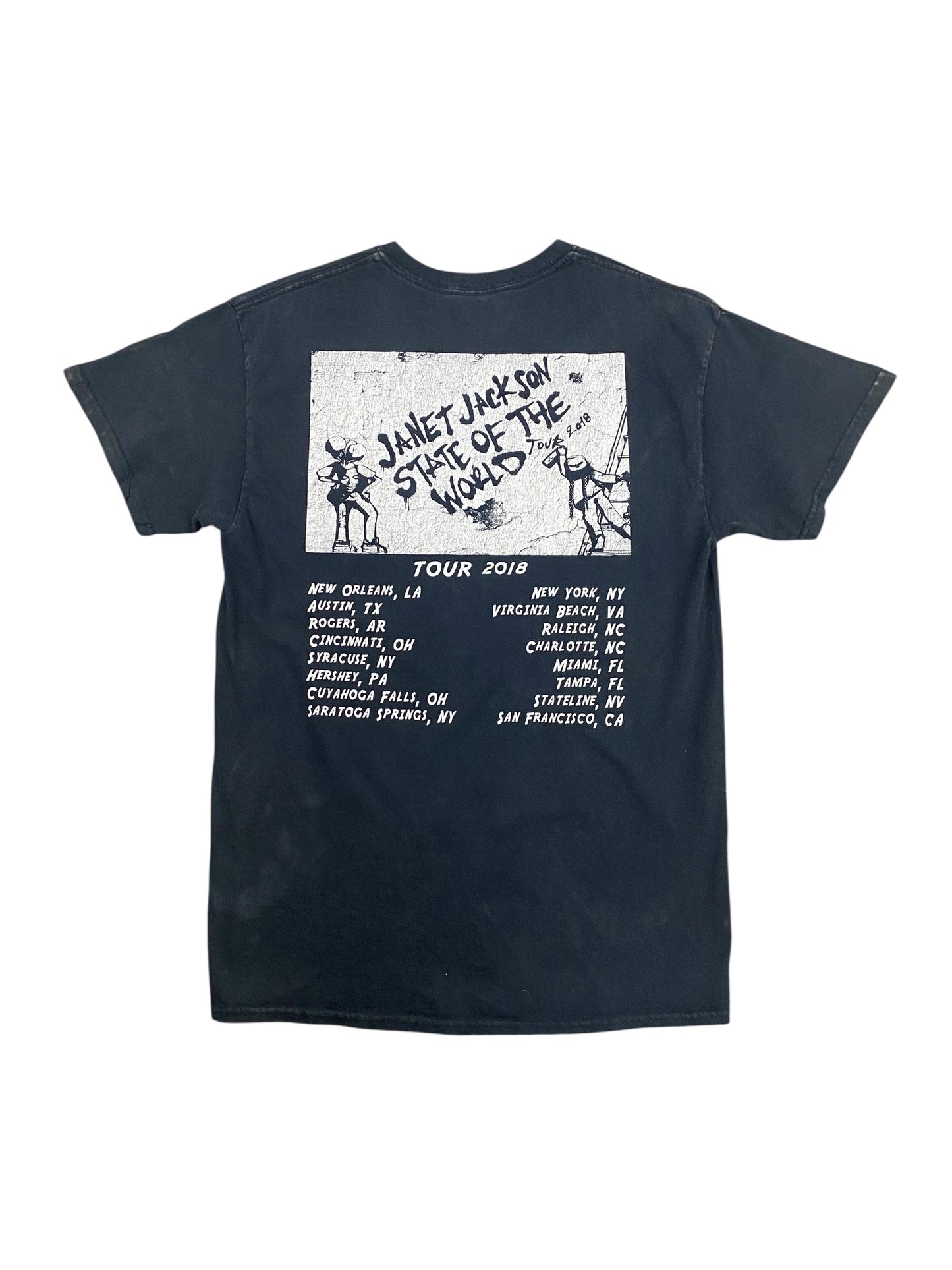 Janet Jackson tour 2018 band tee