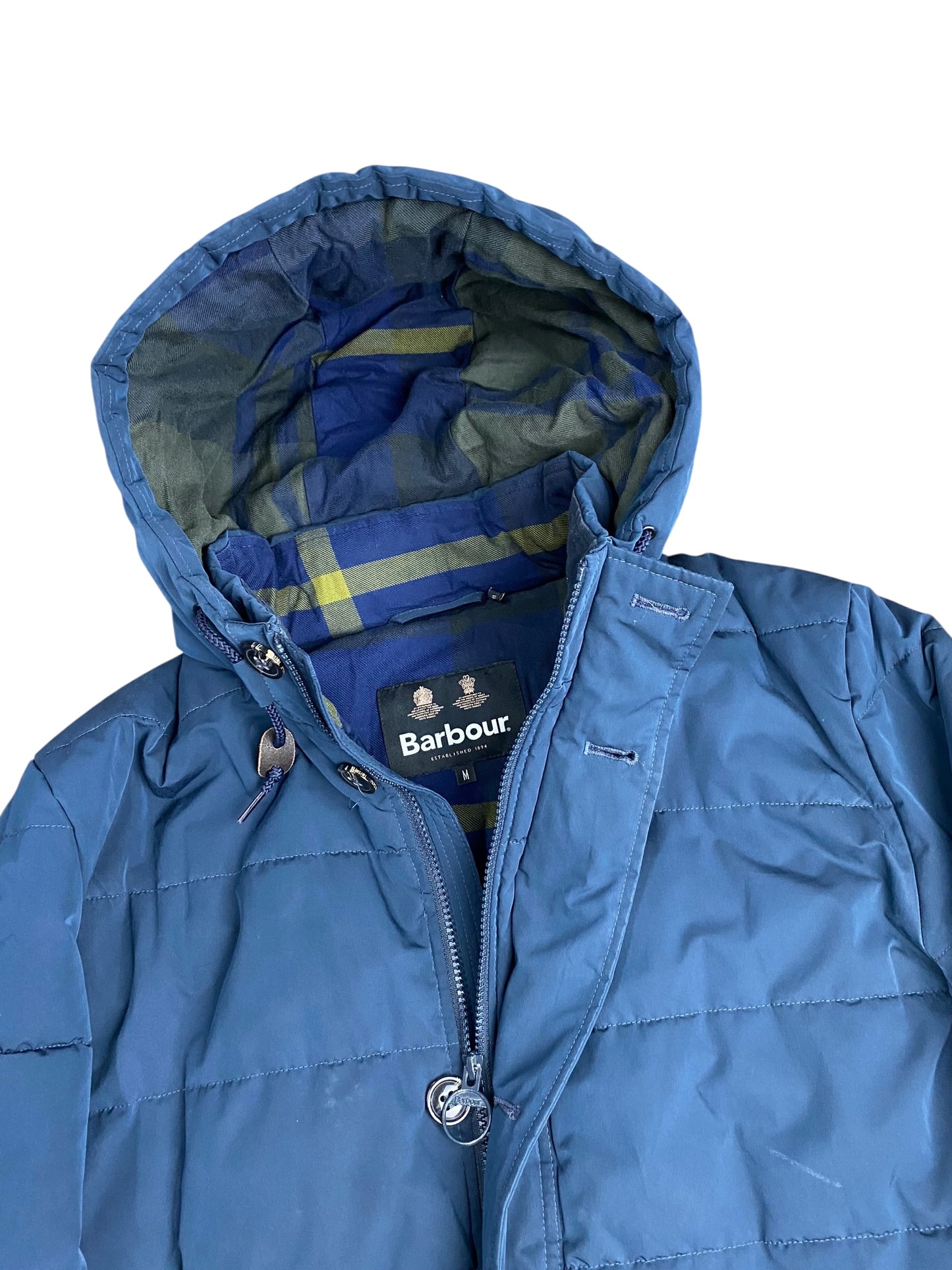 Barbour puffer trench