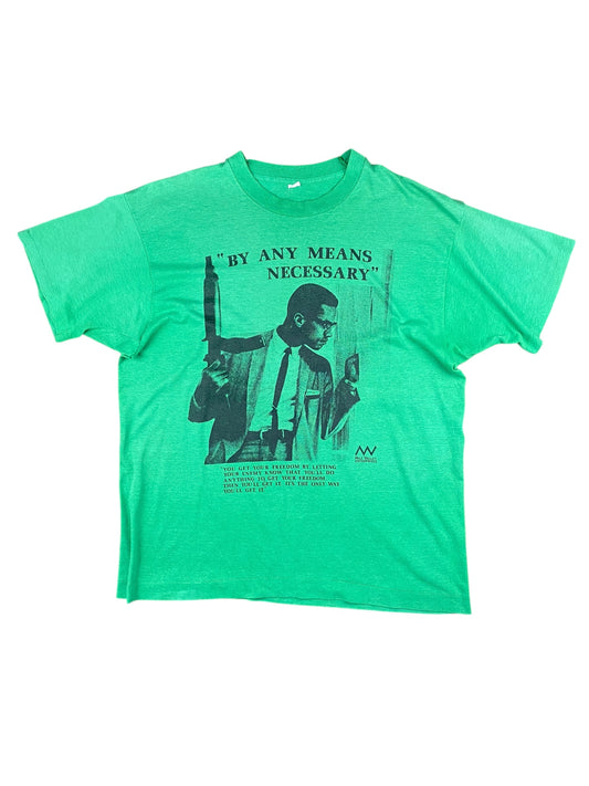 Malcom X 90s vintage tee