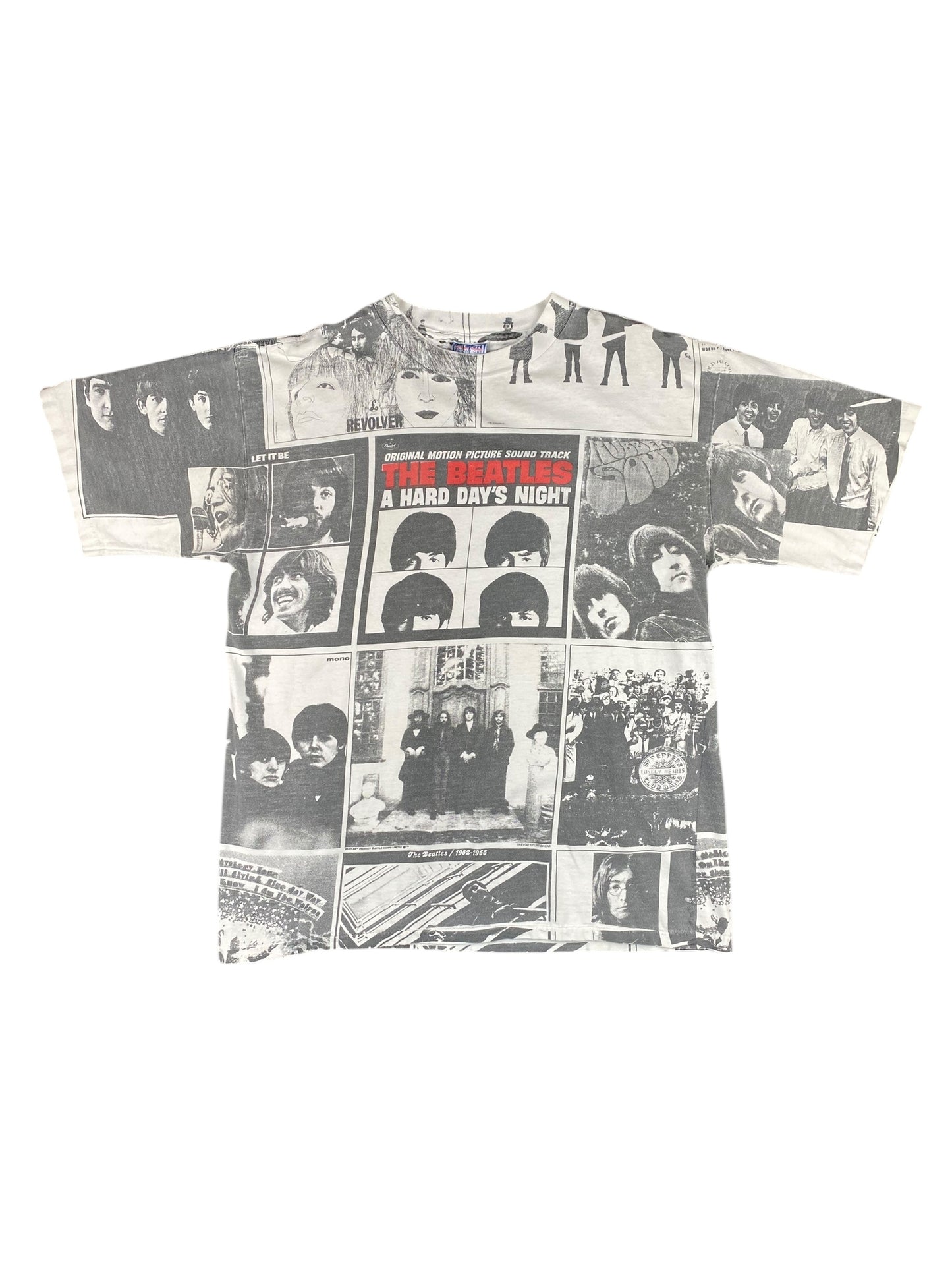 The Beatles 90s vintage AOP tee