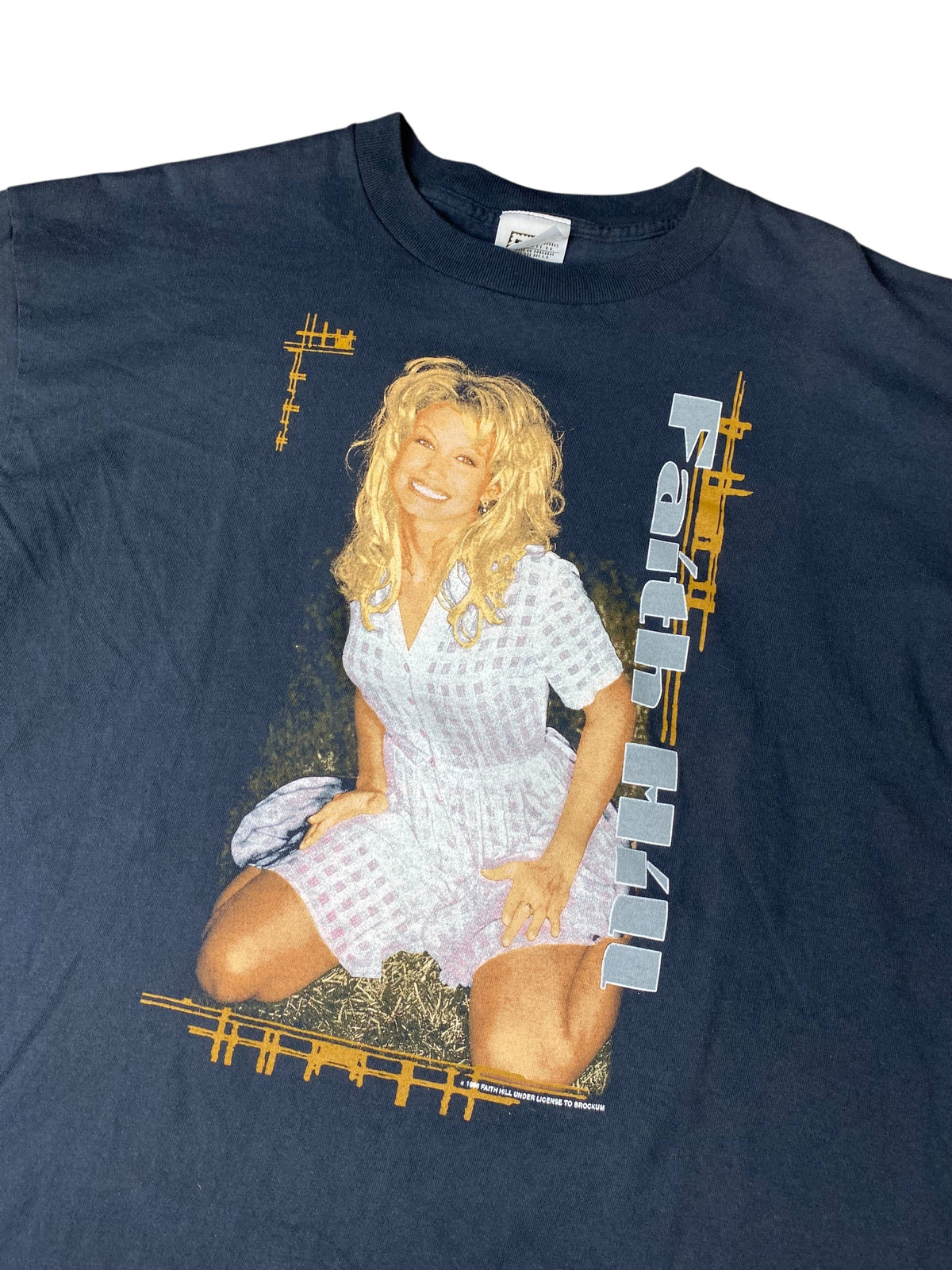 Faith Hill 90s Band tee
