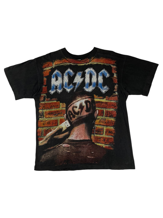 AC/DC euro bootleg 90s vintage tee